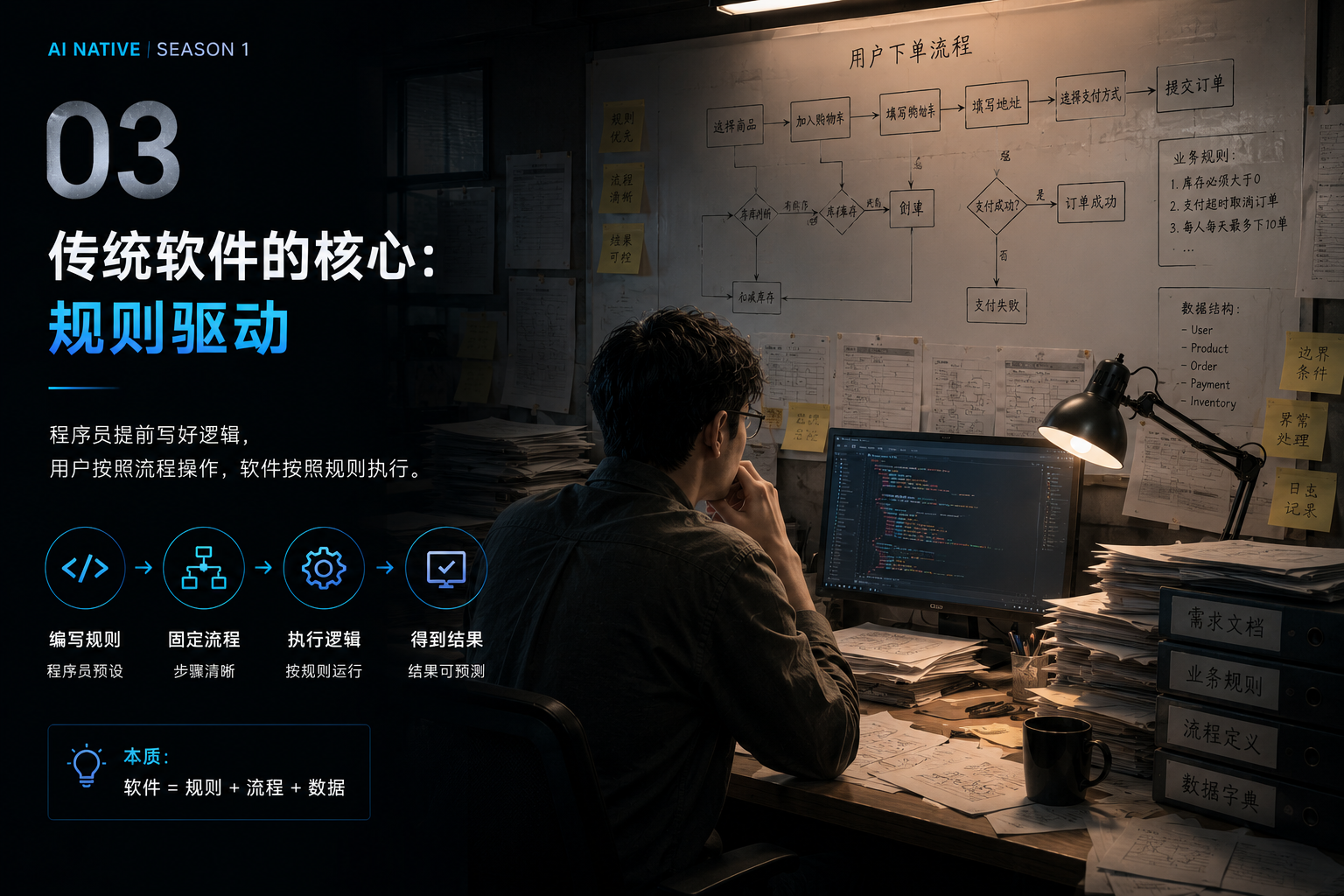 图3：规则驱动的软件